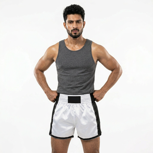 Pantalones Cortos de MMA de Poliéster para Adultos y Jóvenes, Últimos Modelos de Pantalones Deportivos para Entrenamiento de Muay Thai y Boxeo, Servicio OEM ODM - Product Image 1