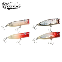 Umpan Ikan Buatan Aotuo Laris Manis 10cm 12g, Umpan Minnow Mengambang dengan Rattle Bead untuk Memancing Ikan Bass Air Asin