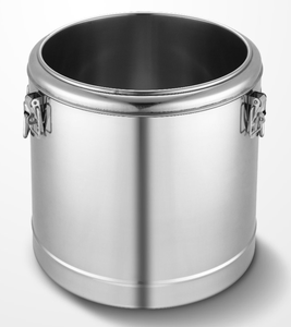 DFC170 Barril de Acero Inoxidable con Aislamiento Doble para Arroz, Sopa o Alimentos Fríos, con o sin Grifo - Product Image 4