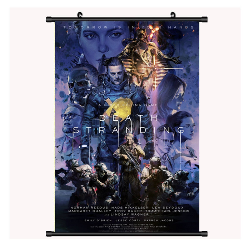 Retro Art Hanging Canvas Death Stranding Poster 30x45CM | Eco