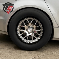 Jantes forgées GS Beadlock Drag Racing pour voitures, jantes Beadlock de 15, 17, 18, 19, 20, 24 pouces, PCD 5x112, 5x114.3, 5x120, 5x130, 6x139.7