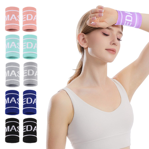 SHIWEI 6119# Jacquard-Logo Maßgeschneiderte Sport-Stirnbänder für Schweiß Unisex-Armbänder Gym Top-Seller - Product Image 3