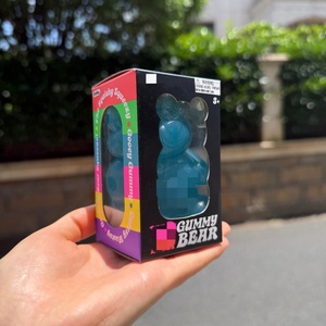 New High Quality Needoh <b>Gummy</b> <b>Bear</b> Squishy Fidget Toy Stress Relief Sensory Toy Wholesale - Product Image 4
