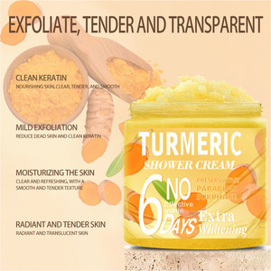 Sel de bain au curcuma, gommage corporel, adoucit, exfolie, hydrate et illumine la peau. - Product Image 6