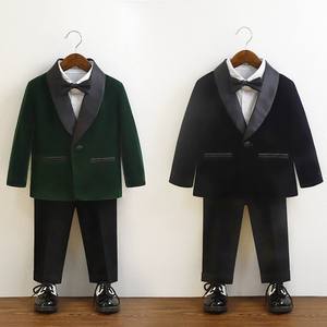 <span class=keywords><strong>Blazer</strong></span> <span class=keywords><strong>de</strong></span> style coréen pour garçons, tenue <span class=keywords><strong>de</strong></span> cérémonie pour enfants pour 1er anniversaire, mariage, garçon d'honneur, performance au piano, costume pour enfants - Product Image 1