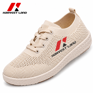 <span class=keywords><strong>Sneakers</strong></span> en maille respirante pour femmes avec logo personnalisé, lacets, semelle en PVC texturée pour un usage quotidien - Product Image 6