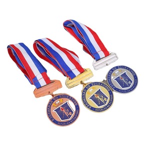 批发热卖优质金属黄金运动会定制攀登大型活动别针好纪念品定制奖奖章 - Product Image 3