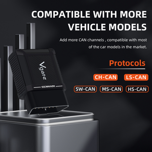 เครื่องสแกน OBD2 BT3.0 vgate vlinker MS รุ่นใหม่สำหรับ12V 24V เครื่องมือวินิจฉัยระบบทั้งหมด V2.3 <span class=keywords><strong>ELM327</strong></span>สำหรับ ios/android CH HS MS SW CAN - Product Image 5