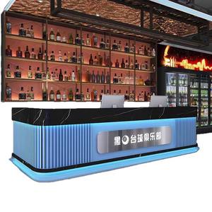 Comptoir de magasin minimaliste moderne, compact, pour boutique de vêtements pour femmes, caisse enregistreuse, <span class=keywords><strong>salon</strong></span> de beauté, petit comptoir laqué - Product Image 4