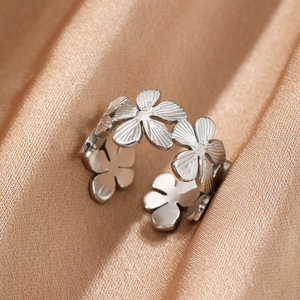 Anillo Ajustable Simple para el Día a Día - Bañado en Oro Ajuste Cómodo Mujer, Moda al Por Mayor Económica - Product Image 6