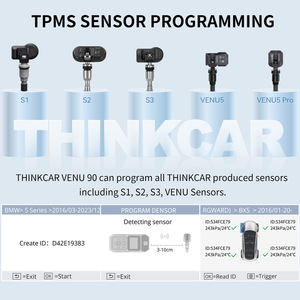 เครื่องมือ THINKCAR VENU 90 TPMS OBD2 Wifi สำหรับเปิดใช้งานเซ็นเซอร์ 315/433Mhz โปรแกรมแรงดันลมยาง - Product Image 6