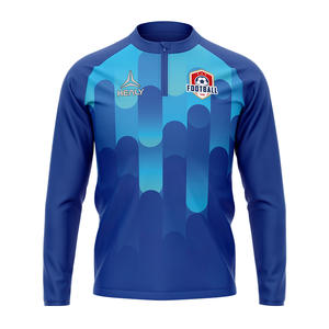 Conjunto de fútbol para hombre Impresión por sublimación en blanco Diseño de alta calidad Su propia ropa deportiva - Product Image 2