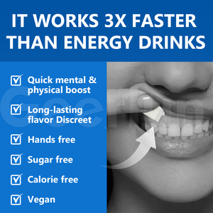 Bolsitas de Energía con Cafeína al por Mayor, Sin Azúcar, Suplemento Vegano, Taurina, Aumento de la Concentración Mental, Bolsitas Nootrópicas - Product Image 4