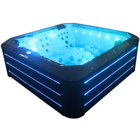 Spa extérieur de luxe Europe nordique USA Balboa Control Aristech acrylique Spa