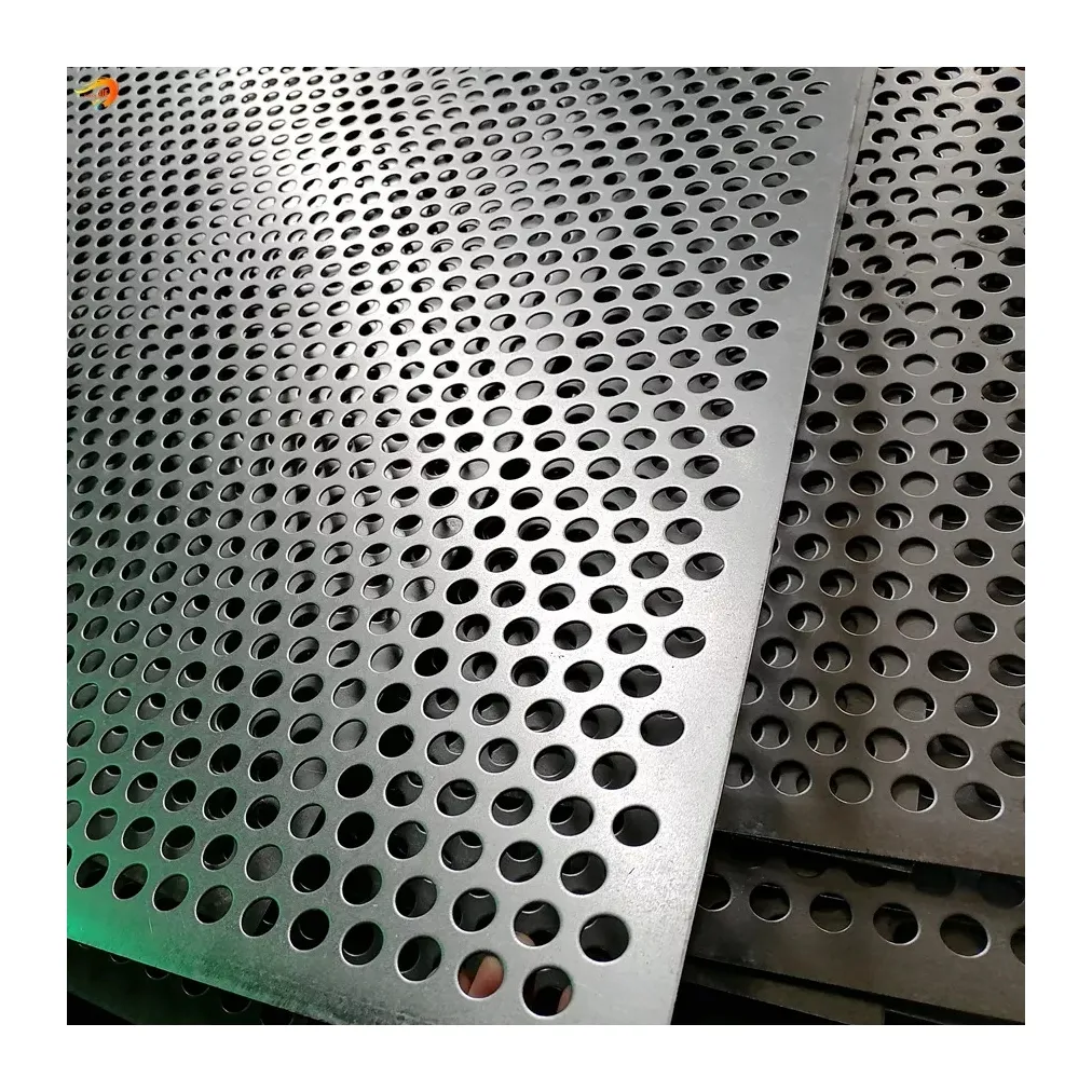 201 316 black sheet steel color gold mirror/brush perforateur aisi 304 Perforated Stainless Steel Sheet