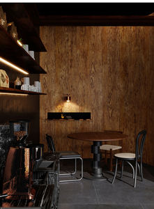 Panneaux décoratifs muraux extérieurs et intérieurs MCM, panneaux en pierre souple, panneaux en pierre flexible, imitation bois extérieur, <span class=keywords><strong>pin</strong></span> et bambou tressé - Product Image 4