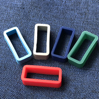 Bracelet de montre en caoutchouc de Silicone, anneau de bracelet de montre en caoutchouc, bande de support de boucle en caoutchouc, pièces de montre