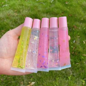 Tube de brillant à lèvres vide en plastique BOYGLOW 14ML avec bouchon à vis, applicateur souple personnalisable, emballage cosmétique - Product Image 4