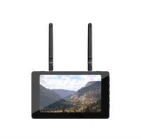 Moniteur FPV 5 pouces Moneagle IPS 1000Lux 5,8 GHz 40CH Diversity avec DVR 360 °   Batterie intégrée de 4000 mAh pour drone RC et voitures RC