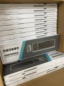 2026 Hot Sale 78 Keys Office Computer Rechargeable Ultra Slim BT <strong>Wireless</strong> Keyboard and Mouse Combo for MINI <strong>PC</strong> Laptop Tablet <strong>PC</strong> - Product Image 4