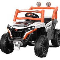 Voiture électrique pour enfants, grande voiture rechargeable pour garçons, voitures rechargeables pour enfants de 12 ans, télécommande