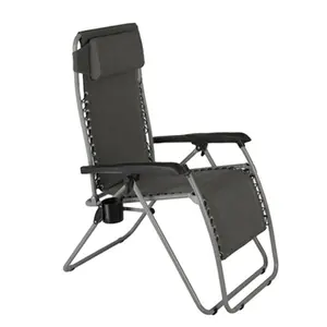 High Quality portable Best Steel Folding Reclining Zero Gravity Chair Outdoor fishing camping beach Lounge Chairs