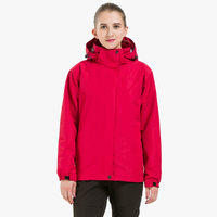 Vestes imperméables coupe-vent sur mesure pour femmes, doublure en polaire, vestes en duvet