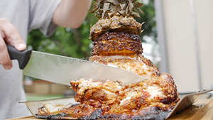 Pinchos de barbacoa brasileños OEM, pincho multifuncional al Pastor, pincho <span class=keywords><strong>Gaucho</strong></span>, adecuado para bistec, pescado, pollo, torre de carne, tortilla - Product Image 5