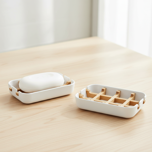 Porte-savon écologique <span class=keywords><strong>pas</strong></span> <span class=keywords><strong>cher</strong></span> en bambou naturel, boîte <span class=keywords><strong>à</strong></span> savon, boîte <span class=keywords><strong>à</strong></span> <span class=keywords><strong>shampoing</strong></span> avec plateau de drainage en bambou pour salle de bain, cuisine, douche - Product Image 2