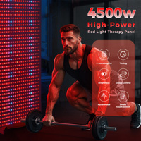 Redfy 2025 Pabrik ODM/OEM Kelas Medis RT4500S+ 630 660 810 830 Panel Terapi Cahaya Merah Dual Chip Baru untuk Seluruh Tubuh