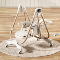 Chaise haute pour bébé avec repose-pieds réglable, vente chaude, chaise haute pour bébé avec roulettes, pliable, chaise haute de luxe pour bébé avec double plateau