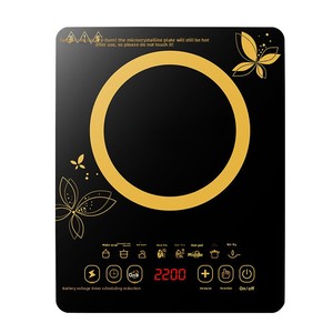 Cuisinière à induction électrique domestique, économe en énergie, 2200W, <span class=keywords><strong>six</strong></span> brûleurs, avec poêle à frire intégrée, ensemble complet multifonctionnel - Product Image 5