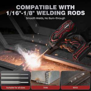 ARCCAPTAIN ARC140 Óculos de Soldagem Portáteis com Escurecimento Automático 140A 110V/220V IGBT 1/16\"-1/8\" - Product Image 4