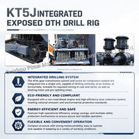 Foreuse intégrée Kaishan KT5J avec compresseur embarqué pour trous de 80-105 mm
