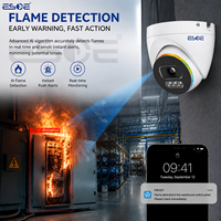 Système de caméra CCTV ESOE 4k 8MP, reconnaissance faciale, détection de flamme, étanche IP67, kit NVR POE 4CH, système complet de sécurité domestique