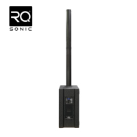 Sistema de Altavoces de Columna Activos RQSONIC AC66 Dual de 10 Pulgadas, Sistema de Sonido Profesional de Neodimio, Altavoz de Columna