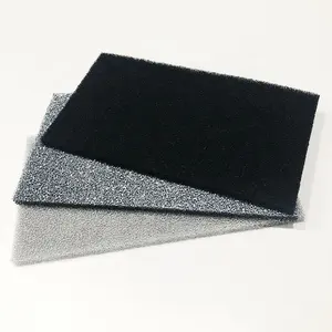 Air Condition Pre Filter Activated Carbon PU Sponge Foam Filter Dust Removal And Odor Removal Purify The Air