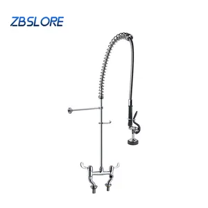 Watersaving Dishwasher Pre Rinse Wels Commercial Pull Down Kitchen Faucet Without Socket