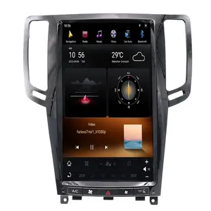 Android 11 6 + 128 per Infiniti G37 G35 G25 G37S 2007-2013 Tesla Style Radio Car GPS Navigation Stereo Multimedia Player Head Unit