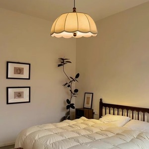 Vintage American <b>Style</b> Pendant Light Round E26 LED Single <b>Head</b> Chandelier For Home Dining Room Bedroom Lighting - Product Image 3