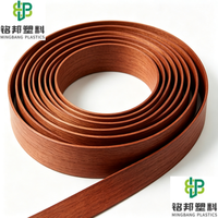 Bande de chant PVC à faible MOQ, directement de l'usine, taille personnalisée, bande de chant ABS étanche pour panneaux MDF, meubles et scellement d'armoires domestiques