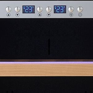 Fabricant OEM ODM Réfrigérateur à <span class=keywords><strong>vin</strong></span> autonome intégré à double zone avec grand compresseur <span class=keywords><strong>professionnel</strong></span> - Product Image 4