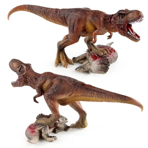 Modèle de dinosaure jurassique Xinhen Animal <span class=keywords><strong>World</strong></span> : <span class=keywords><strong>Tyrannosaure</strong></span> écrasant le cadavre d'un Triceratops, jouet statique - Product Image 4