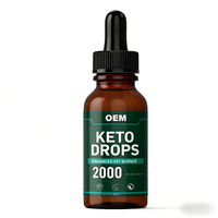 Vente directe d'usine OEM, étiquette privée, gouttes d'électrolytes Keto personnalisées, complément nutritionnel sportif