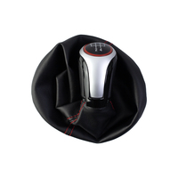 Vente en gros d'usine, pommeau de levier de vitesses en cuir FCGSK, 5/6 vitesses automatique pour VW Golf 3 (1996-1997), levier de vitesses