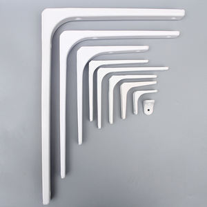 Suporte de parede de canto de l em forma de l, prateleira flutuante personalizada de fábrica, suporte <span class=keywords><strong>para</strong></span> mesa, cadeira de madeira - Product Image 1