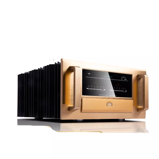 OEM ODM N-041 High-power Pure Class a Fever High-end Pure Rear-level Hifi Power Amplifier Re-engraved Golden Voice Amplificador