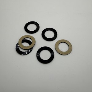 Arandelas Amortiguadoras de Goma Negra para Maquinaria y Equipos, 10 mm de Grosor, Anillos de Aislamiento de Vibraciones Duraderos - Product Image 2