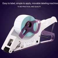 Appareil d'application d'étiquettes en papier auto-adhésives manuel pour bouteilles, cartons, sacs, autocollants de prix - Marque Woedi 110V/220V