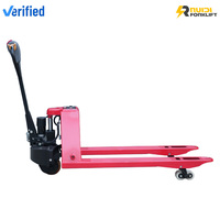 Chariot élévateur à palettes au lithium à bon prix, capacité 1500 kg, chariot élévateur électrique à profil bas de 80 mm